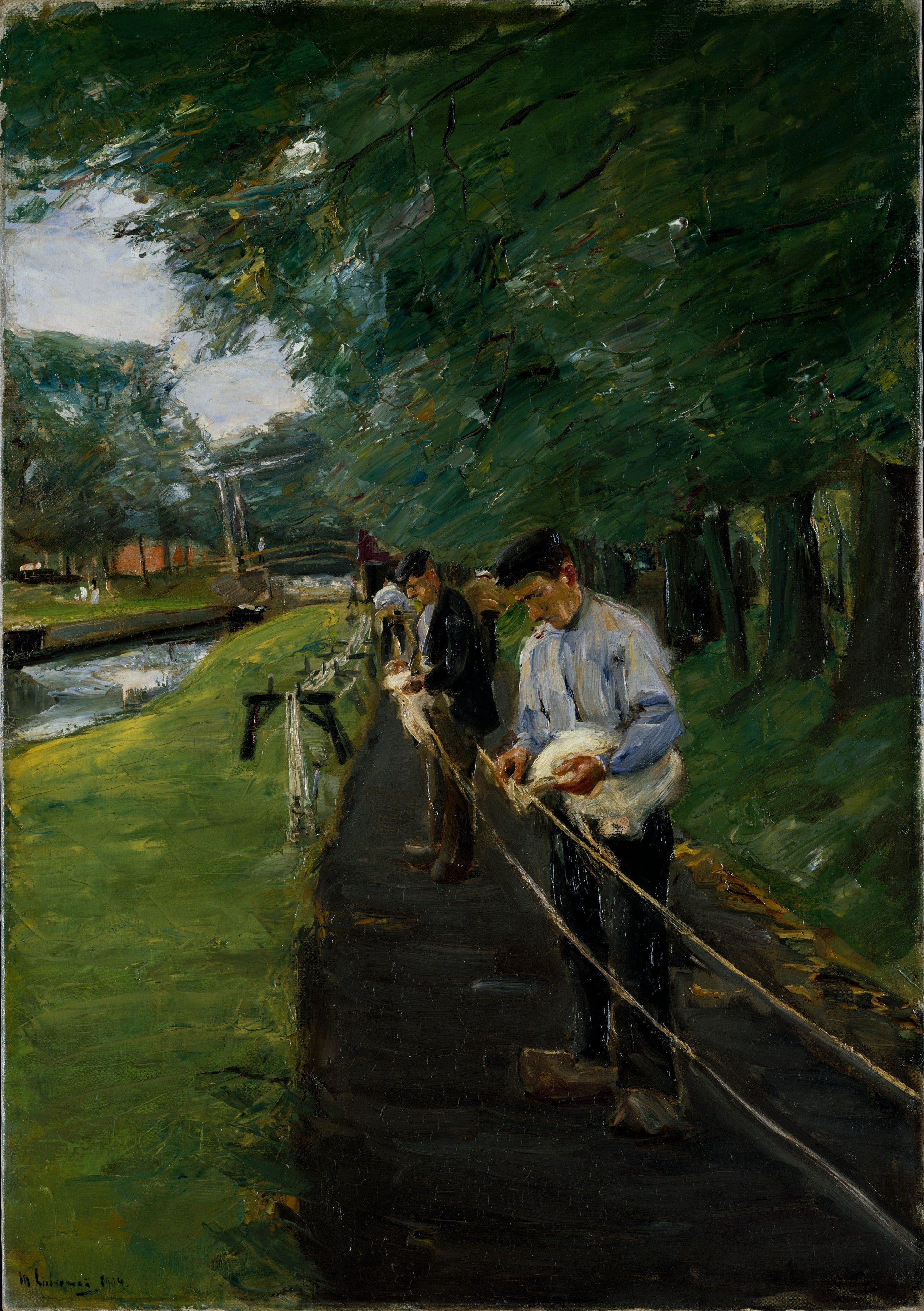 Il Ropewalk a Edam - Max Liebermann