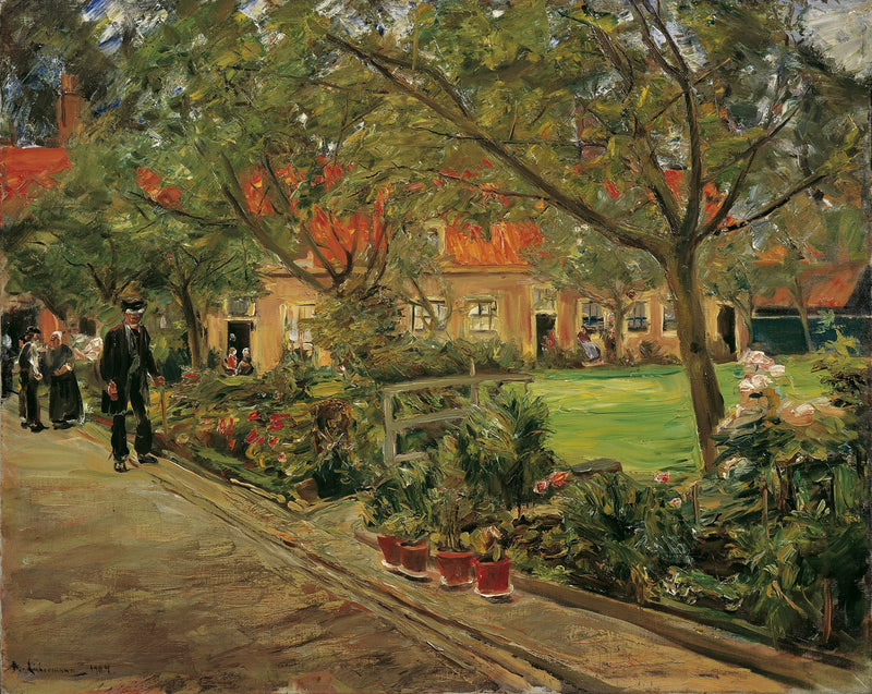 Giardino dell'ospedale di Edam - Max Liebermann