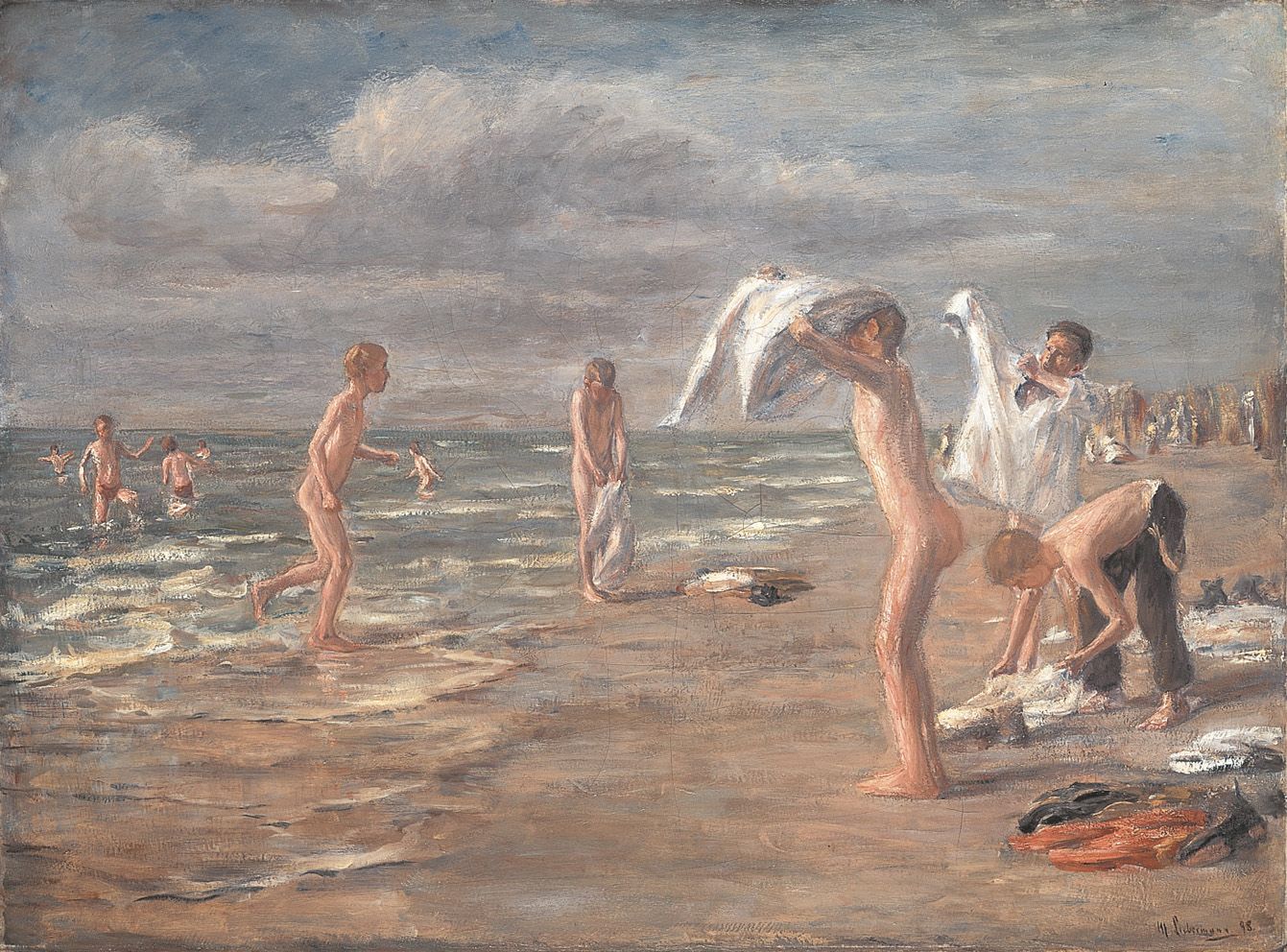 Bagno dei ragazzi - Max Liebermann