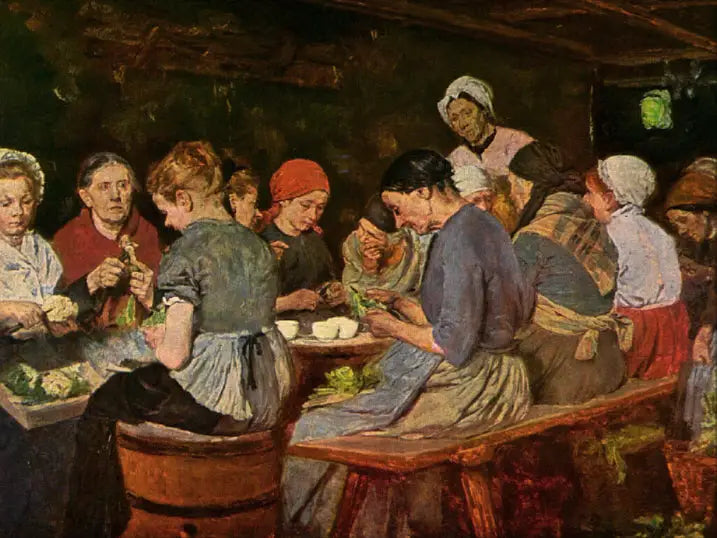 Le Fabbricanti di conserve - Max Liebermann