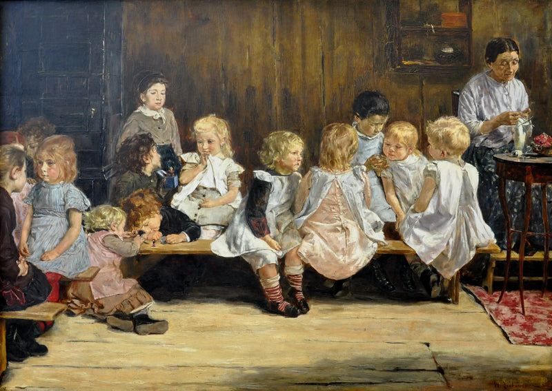 Scuola materna ad Amsterdam - Max Liebermann