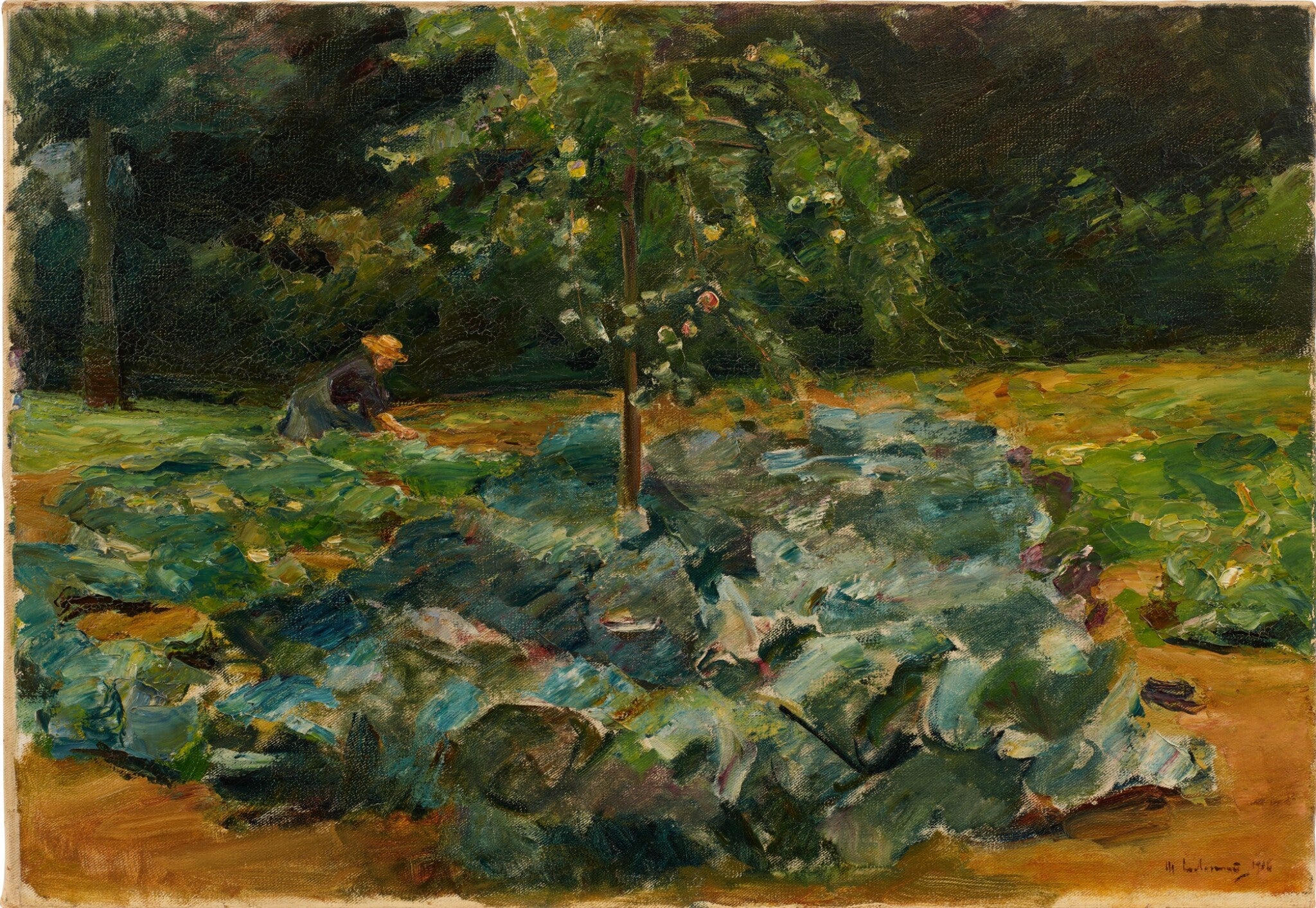 Campo di cavoli nel giardino di Wannsee - Max Liebermann