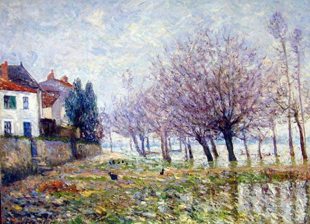 Dopo l'inondazione, Haute-Indre, Loire-Inférieure - Maxime Maufra