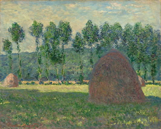 Mucchio vicino a Giverny - Claude Monet