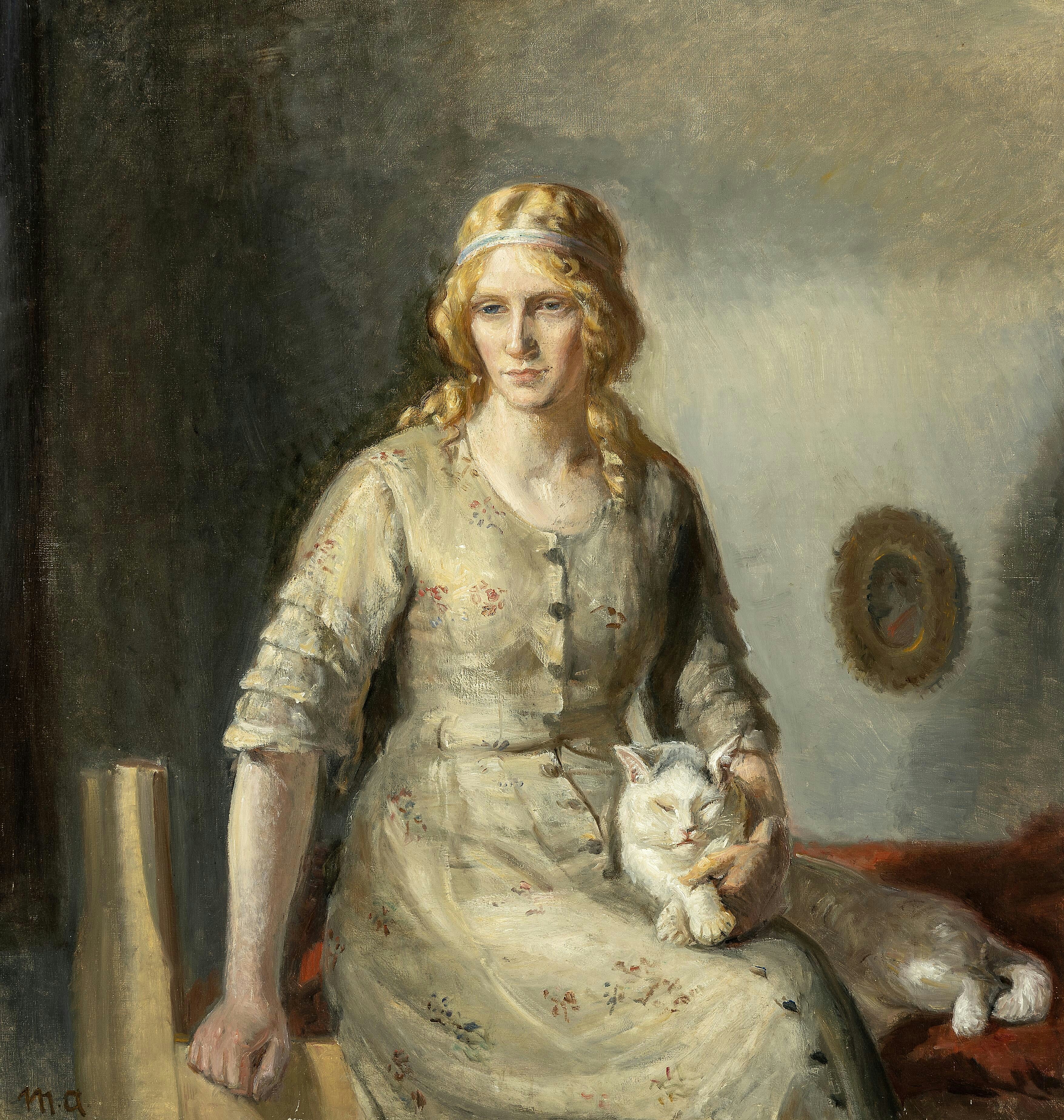 Cendrillon. - Michael Peter Ancher - Alpha Reproduction