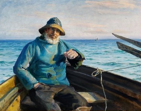 Pêcheur de Skagen - Michael Peter Ancher - Alpha Reproduction
