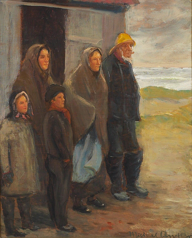 Momenti pericolosi. -Michael Peter Ancher