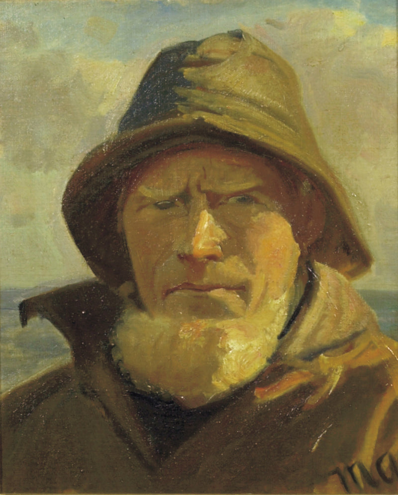 Il pescatore di Skagen Lars Kruse. -Michael Peter Ancher