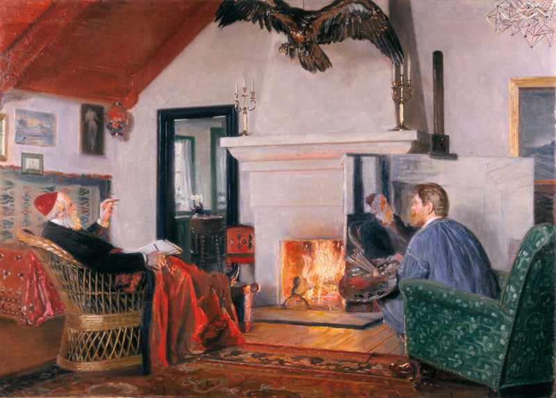Sotto il segno dell'aquila. -Michael Peter Ancher