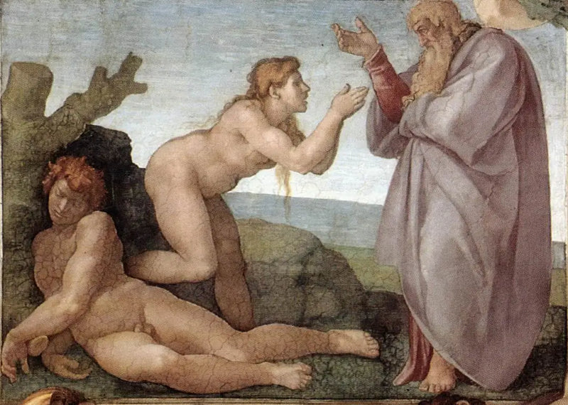 La Creazione di Eva - Michelangelo