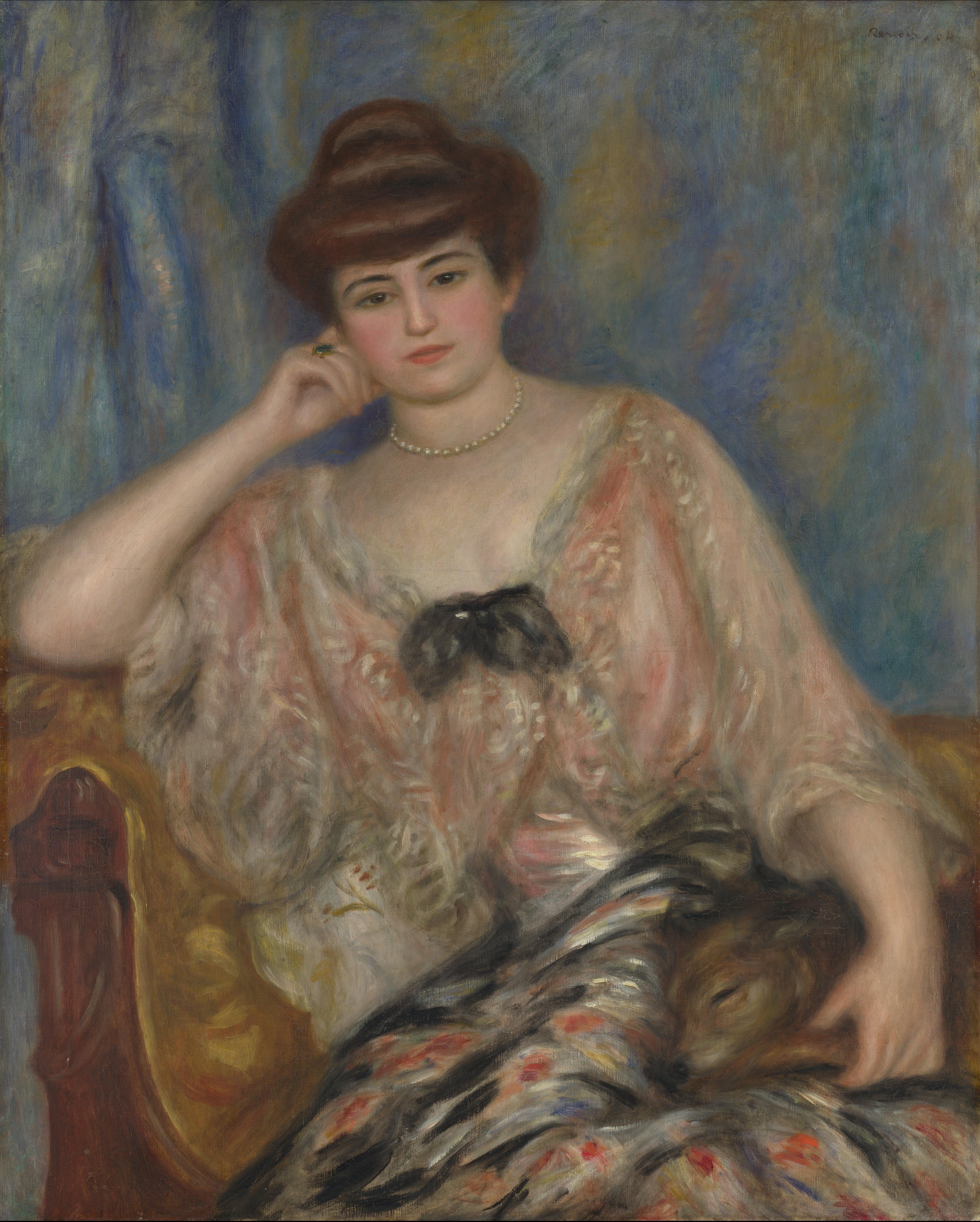 Reproduction du tableau « Misia Sert - Pierre-Auguste Renoir » par Alpha Reproduction en peinture à l’huile