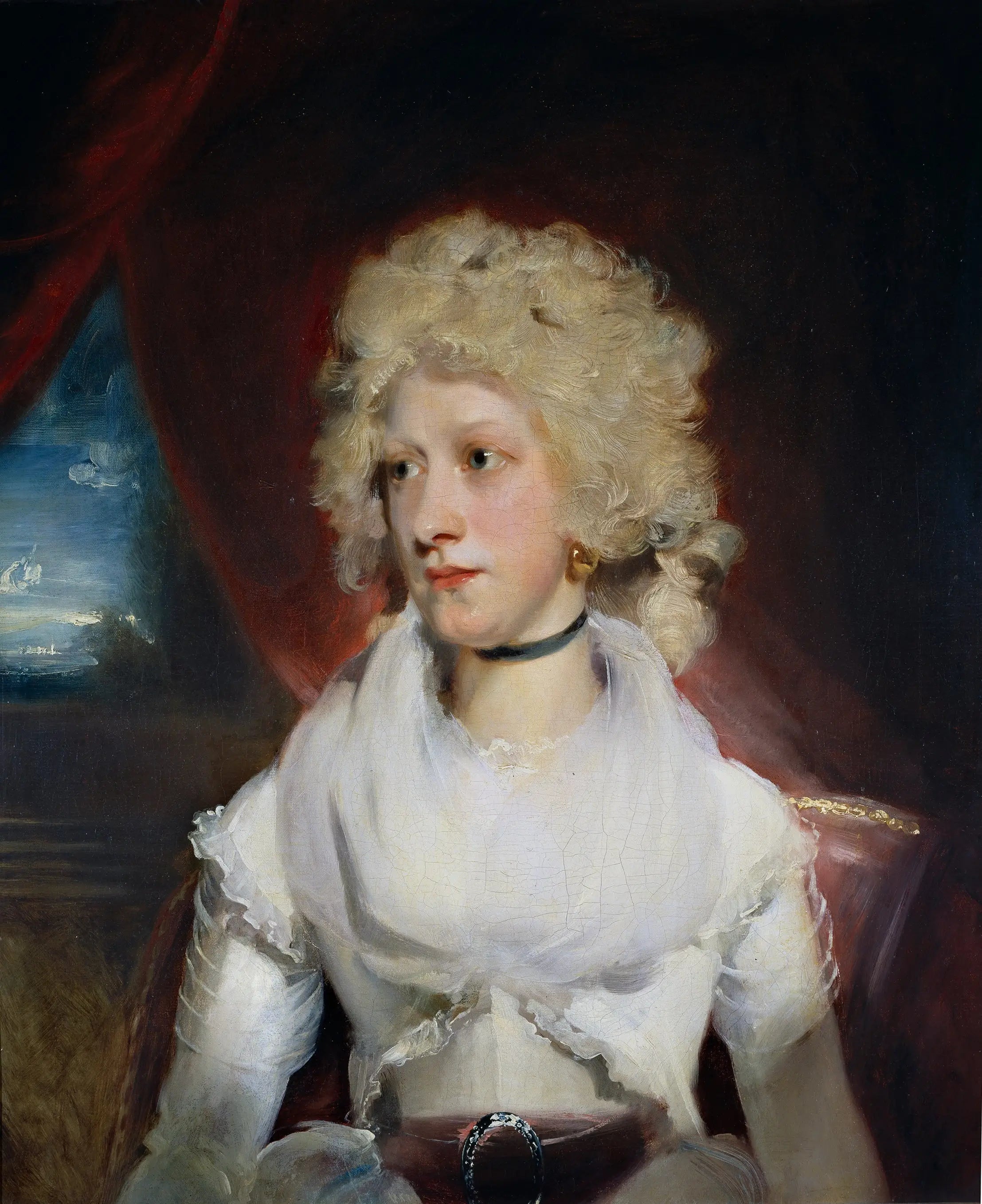 Mademoiselle Marthe Carr - Thomas Lawrence - Alpha Reproduction
