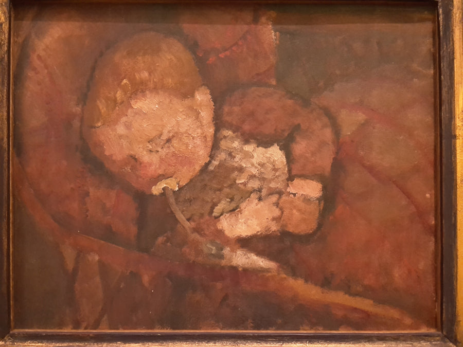 Modersohn-Becker Kind mit Saugflasche (1903) - Paula Modersohn-Becker
