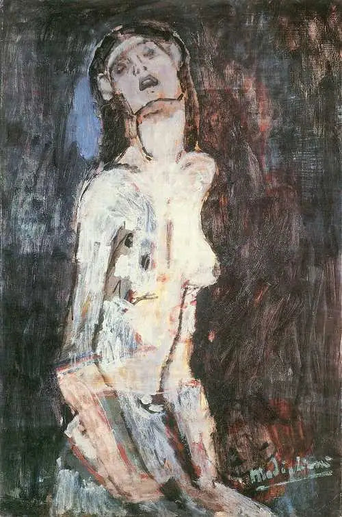 Nu soffrente - Amedeo Modigliani