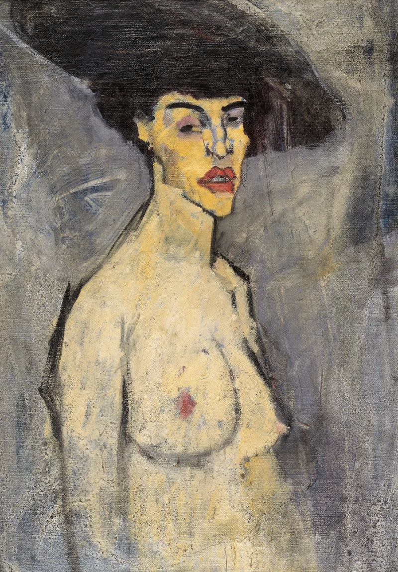 Nudo con cappello - Amedeo Modigliani