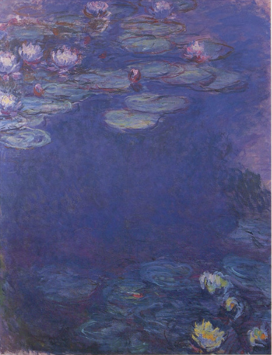 🌌 Ninfee al crepuscolo, Claude Monet