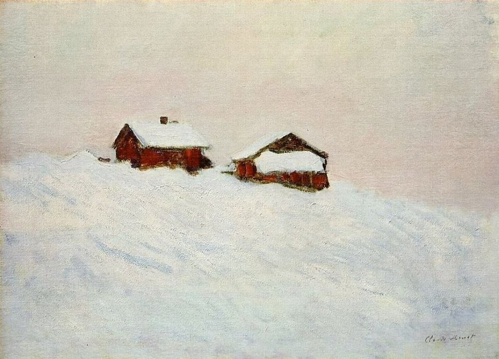 Reproduction du tableau « Les produits de l'industrie - Claude Monet » par Alpha Reproduction en peinture à l’huile