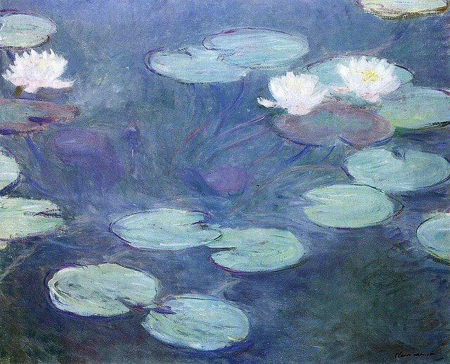 Ninfee chiare – Claude Monet (circa 1907)