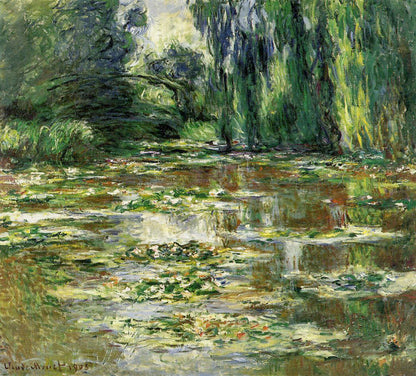 Il Bacino delle ninfee – Claude Monet (1908)