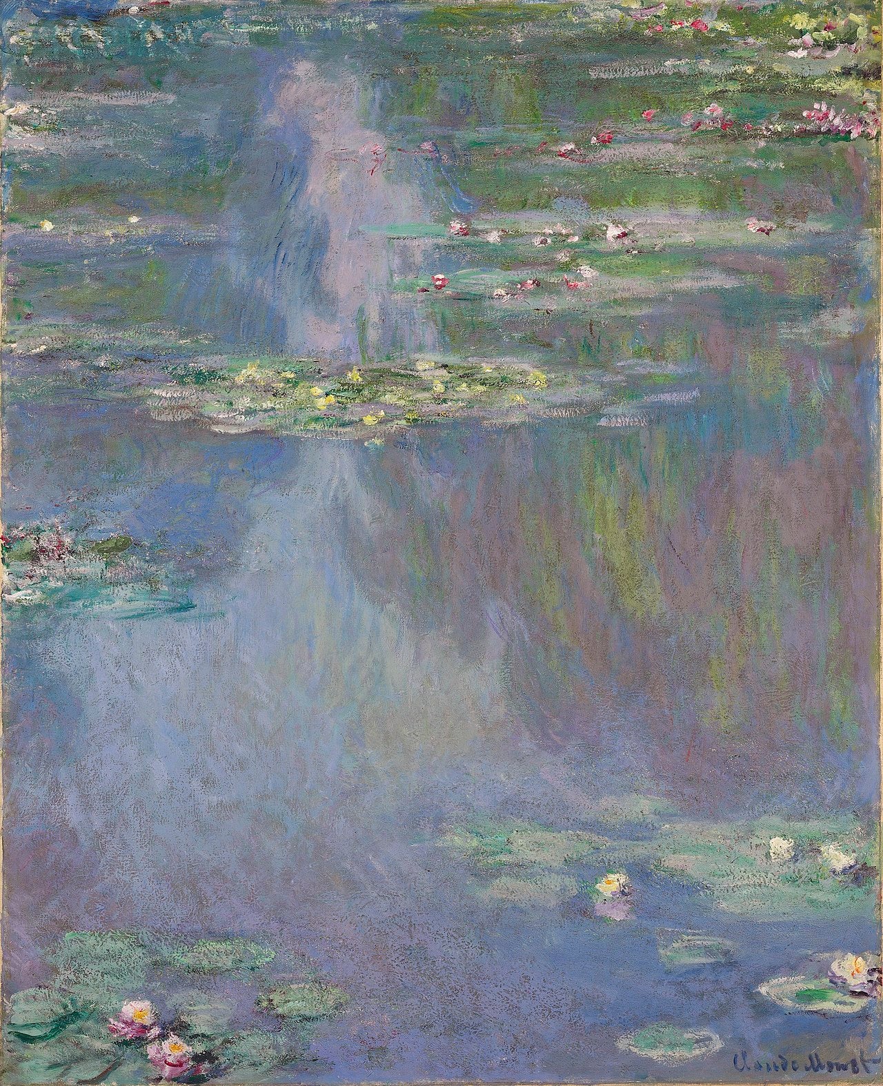💜 Ninfee (1907) – Claude Monet (W.1707)