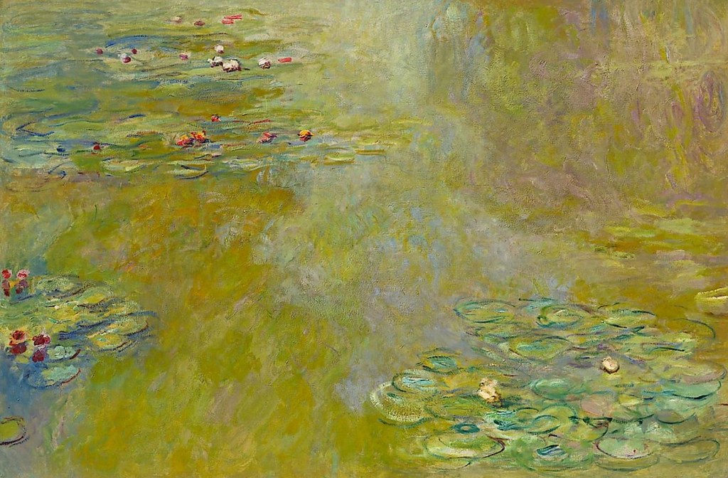 🌸 Ninfee – Claude Monet (circa 1918–1919)