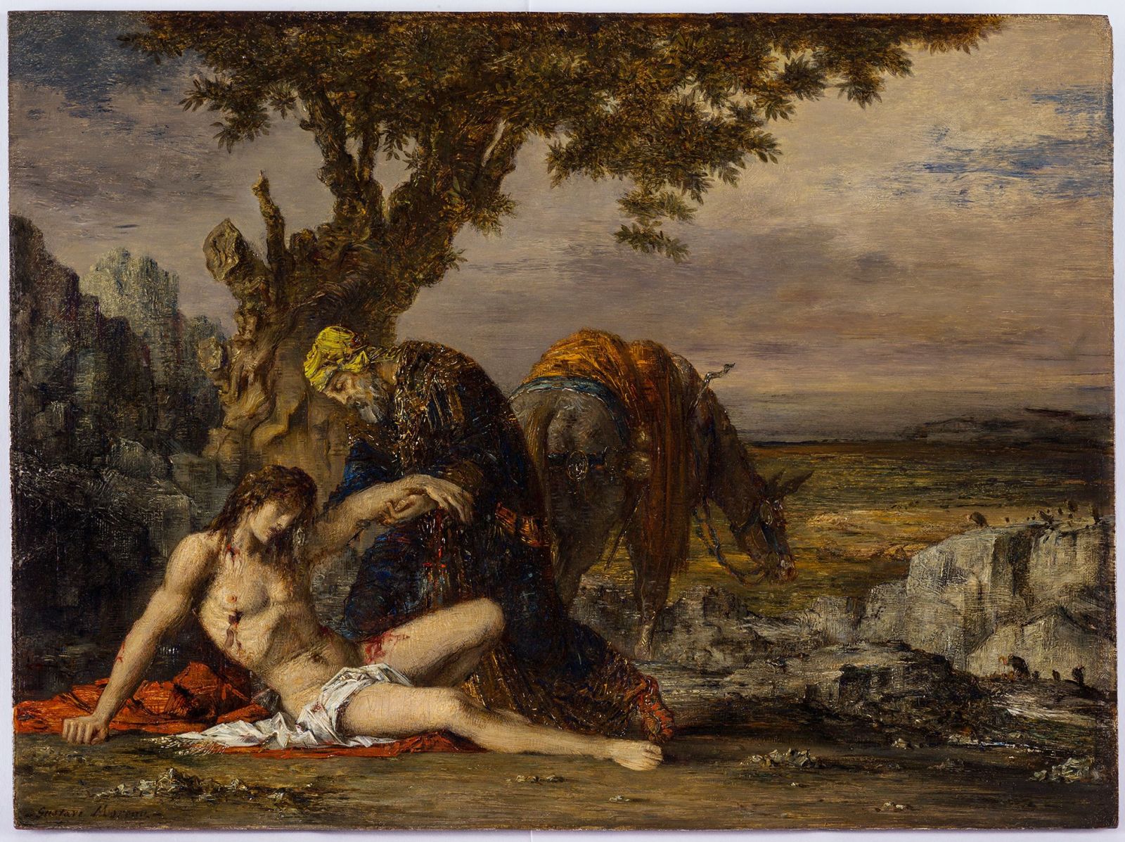 Le Bon Samaritain - Gustave Moreau - Alpha Reproduction