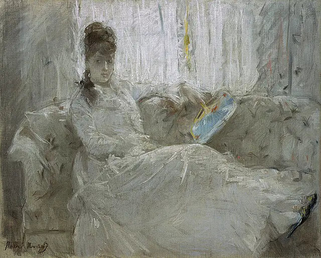 Reproduction du tableau « Rêverie - Berthe Morisot » par Alpha Reproduction en peinture à l’huile