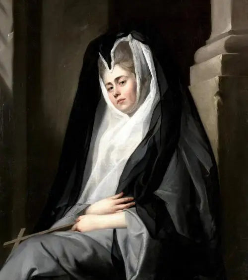 Mme Mary Robinson dans le personnage d’une nonne - John Singleton Copley - Alpha Reproduction