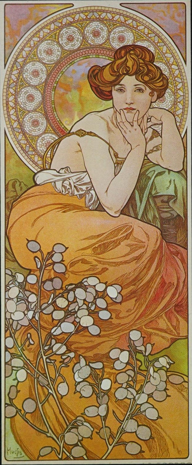The precious stones - Alfons Mucha (1900) - Alfons Mucha