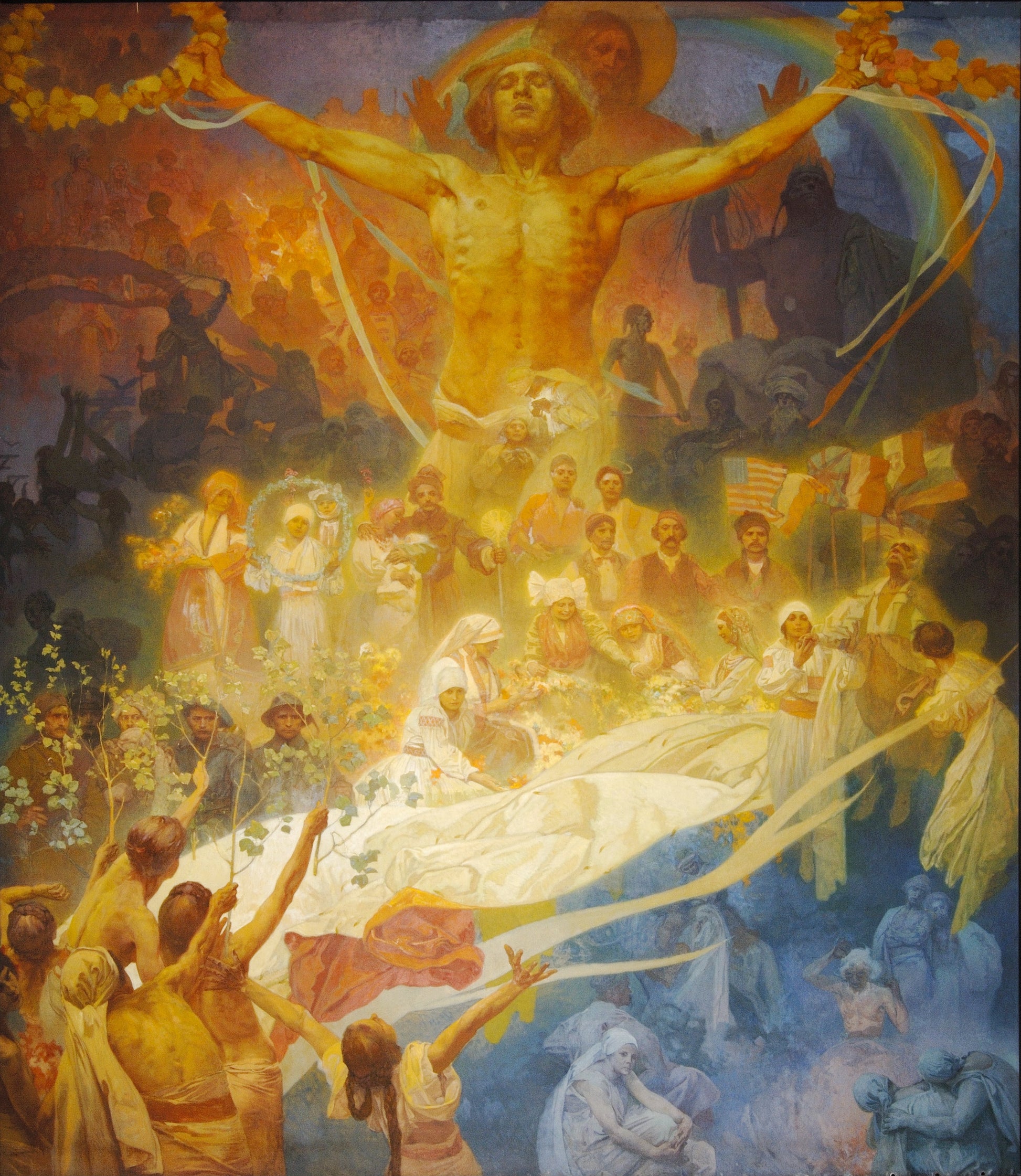 L'Apoteosi degli schiavi - Alphonse Mucha