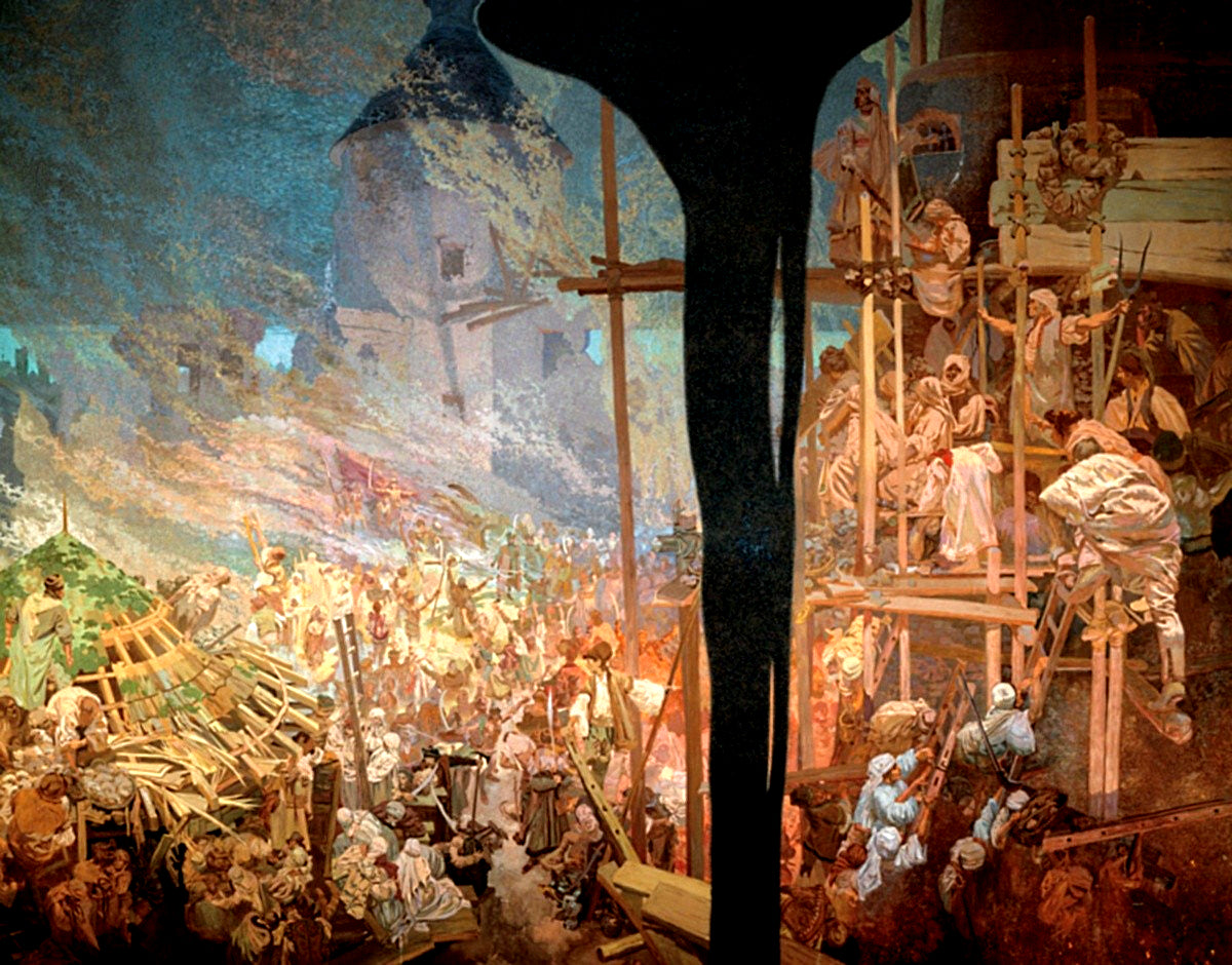 La Difesa di Szigetvár - Alphonse Mucha