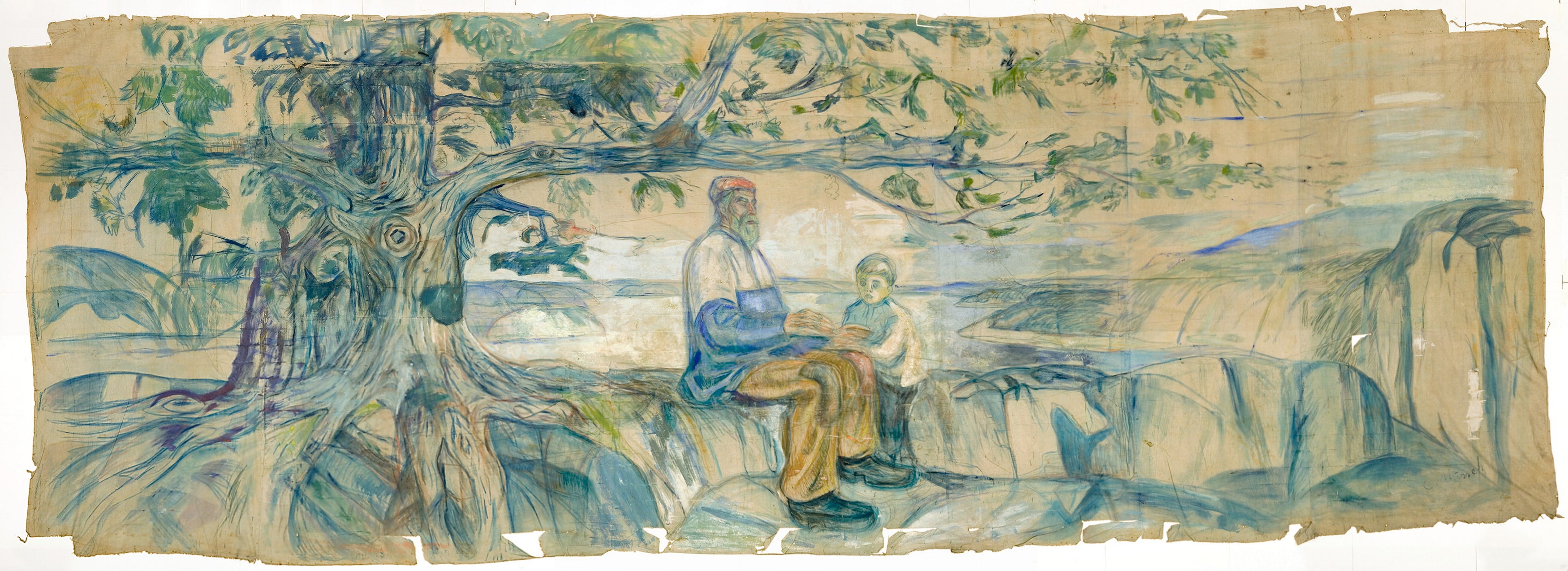 Reproduction du tableau « Histoire - Edvard Munch » par Alpha Reproduction en peinture à l’huile