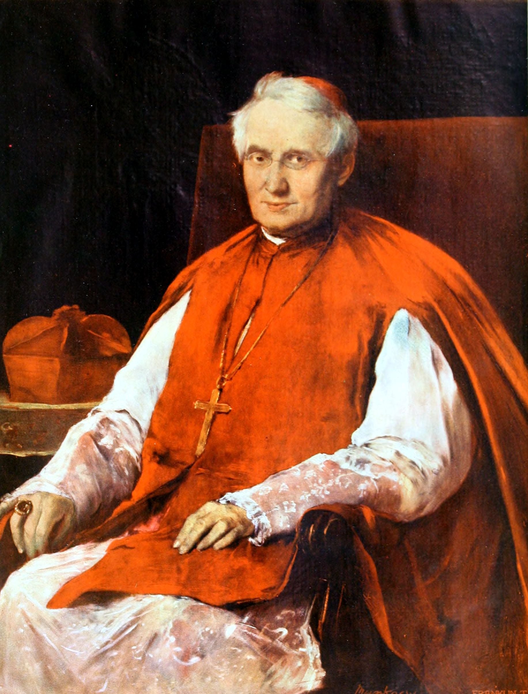 Portrait du cardinal Lajos Haynald - Mihály Munkácsy