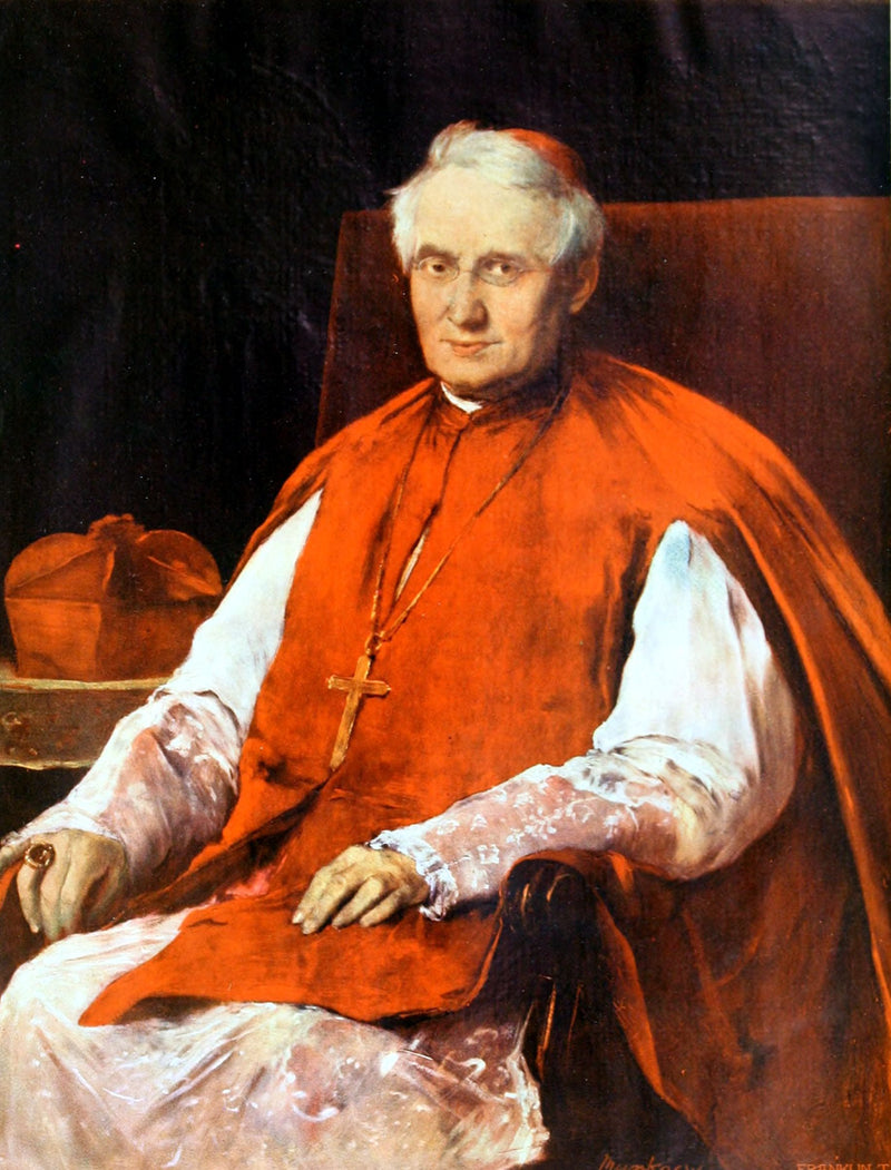 Portrait du cardinal Lajos Haynald - Mihály Munkácsy