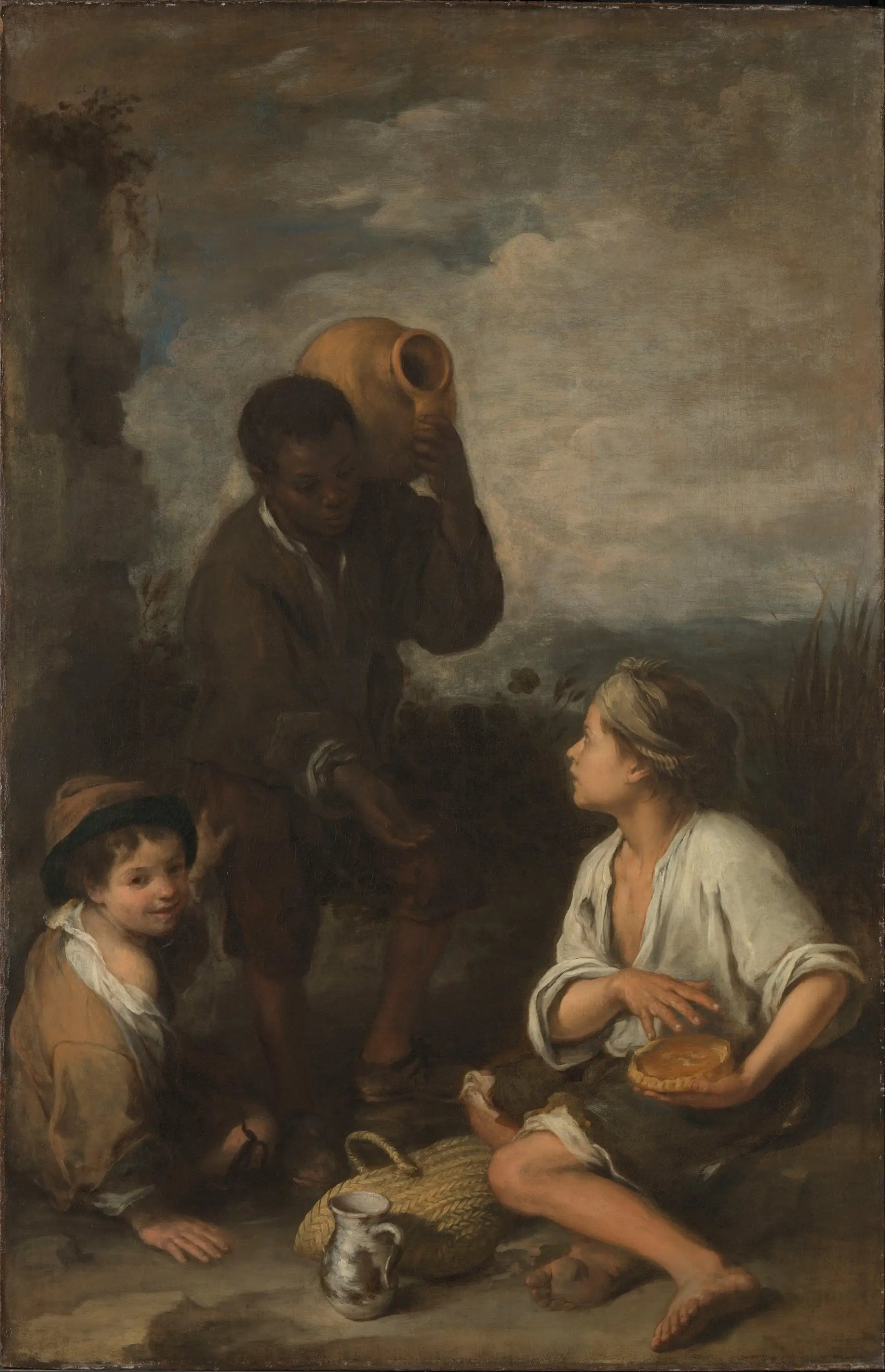 Trois garçons - Bartolomé Esteban Murillo - Alpha Reproduction