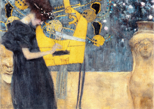 🎶👩🎨 Musica – Gustav Klimt (1895)