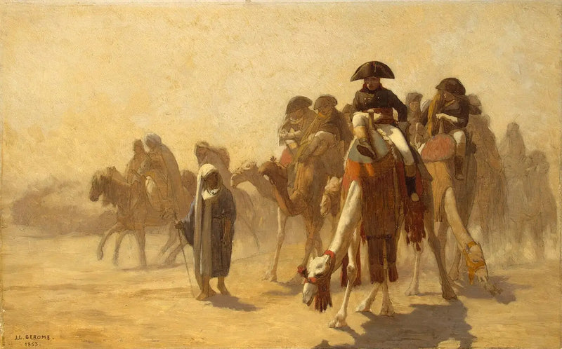 Pendente Napoleone la sua campagna in Egitto - Jean-Léon Gérôme