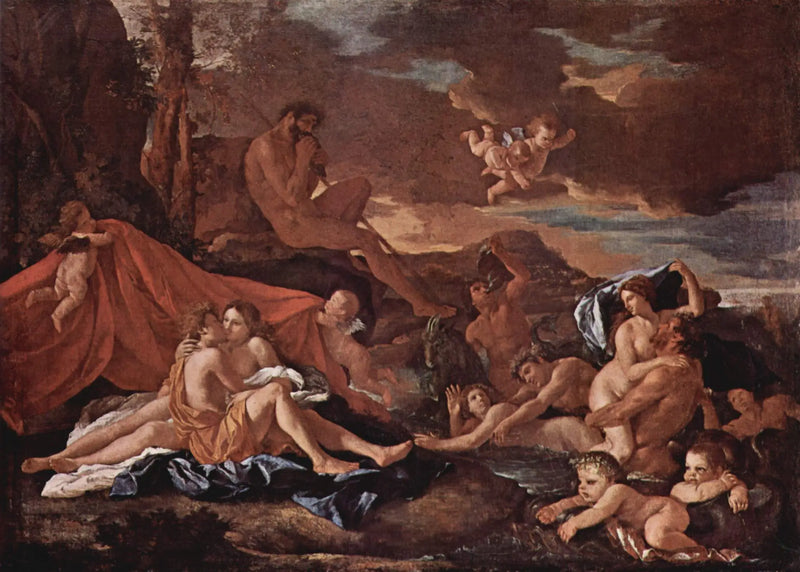 Acis e Galatea - Nicolas Poussin