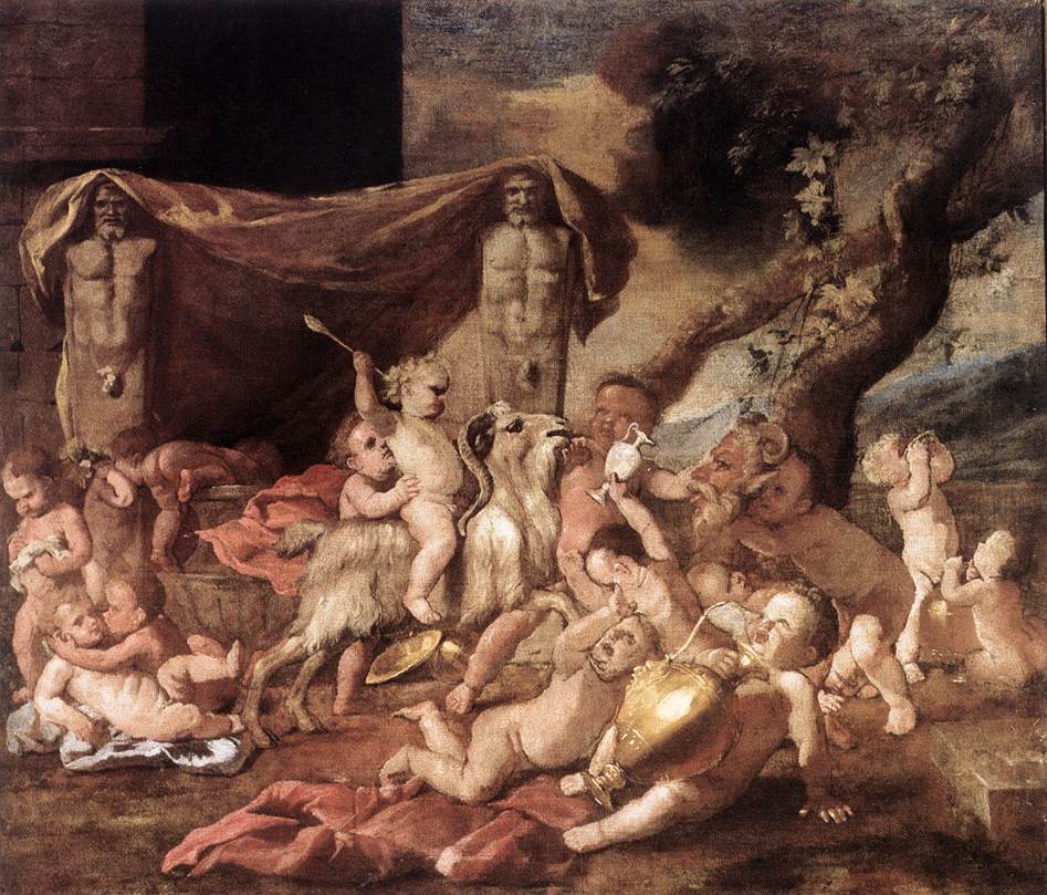 Bacchanale d'enfants - Nicolas Poussin