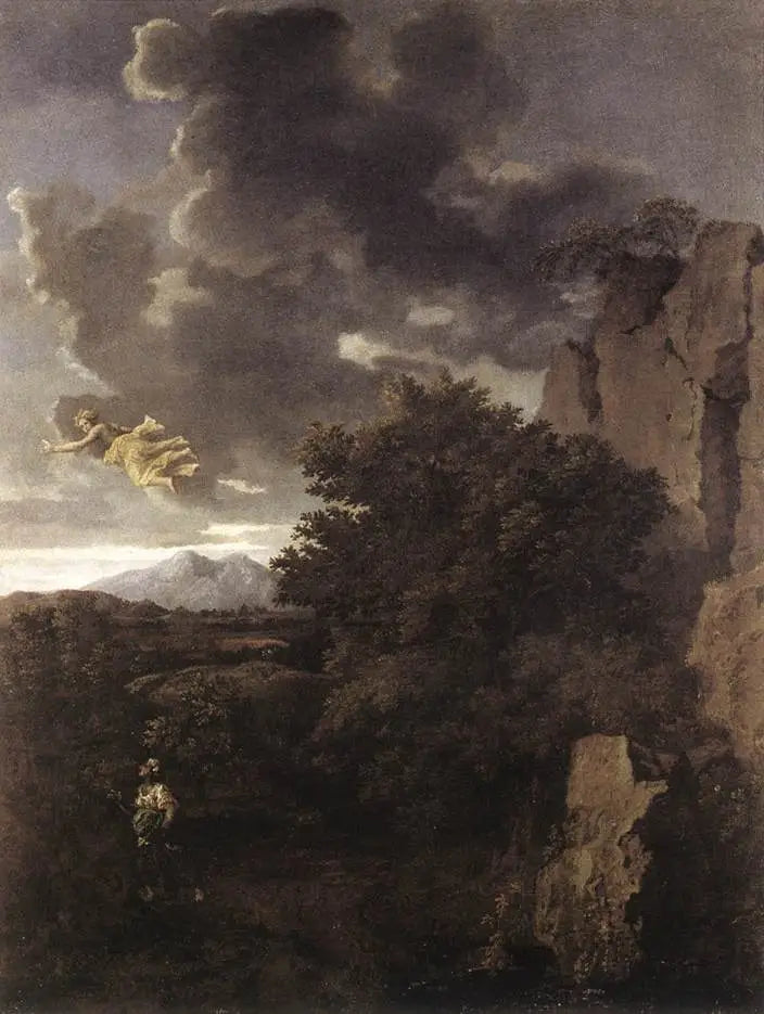 Paysage avec Agar et l’ange - Nicolas Poussin - Alpha Reproduction