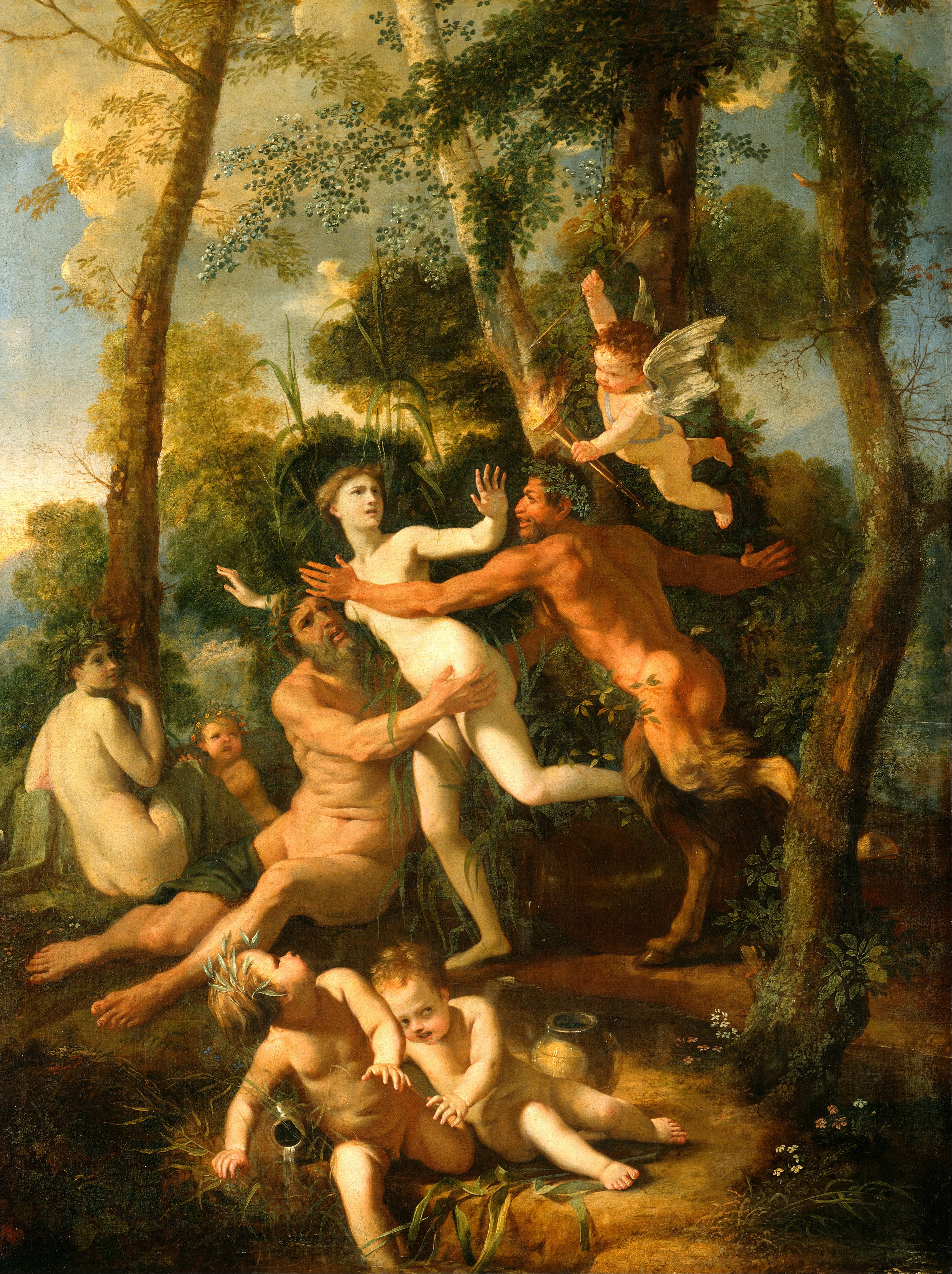 Pan et Syrinx - Nicolas Poussin