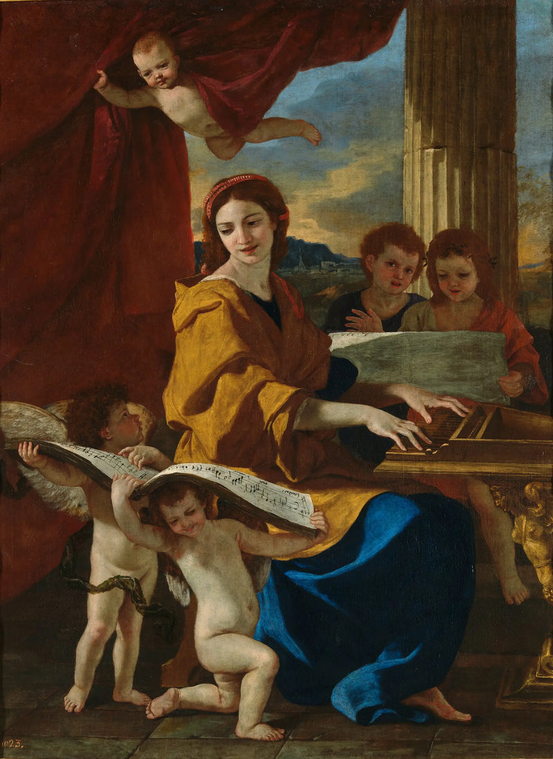 Sainte-Cécile - Nicolas Poussin