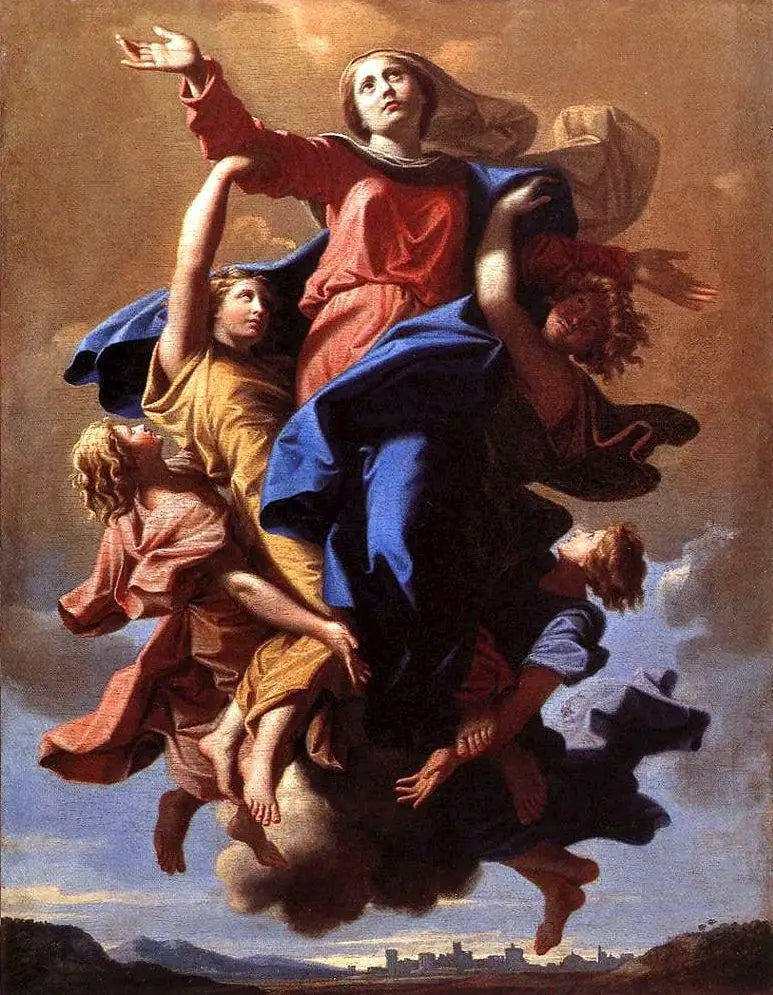 L’Assomption de la Vierge - Nicolas Poussin - Alpha Reproduction