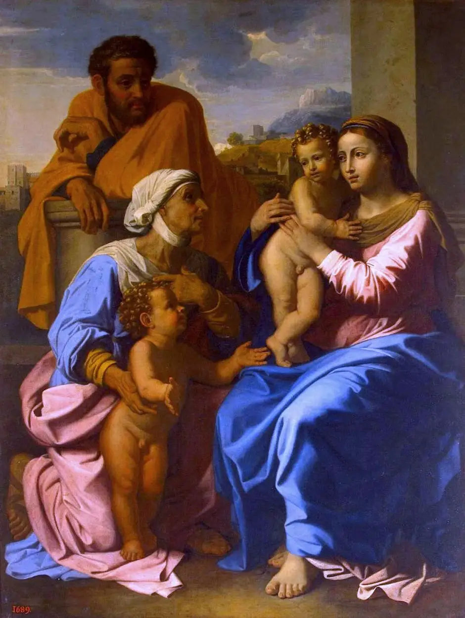 Sainte Famille - Nicolas Poussin - Alpha Reproduction
