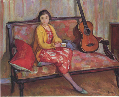 Nono e una chitarra - Henri Lebasque