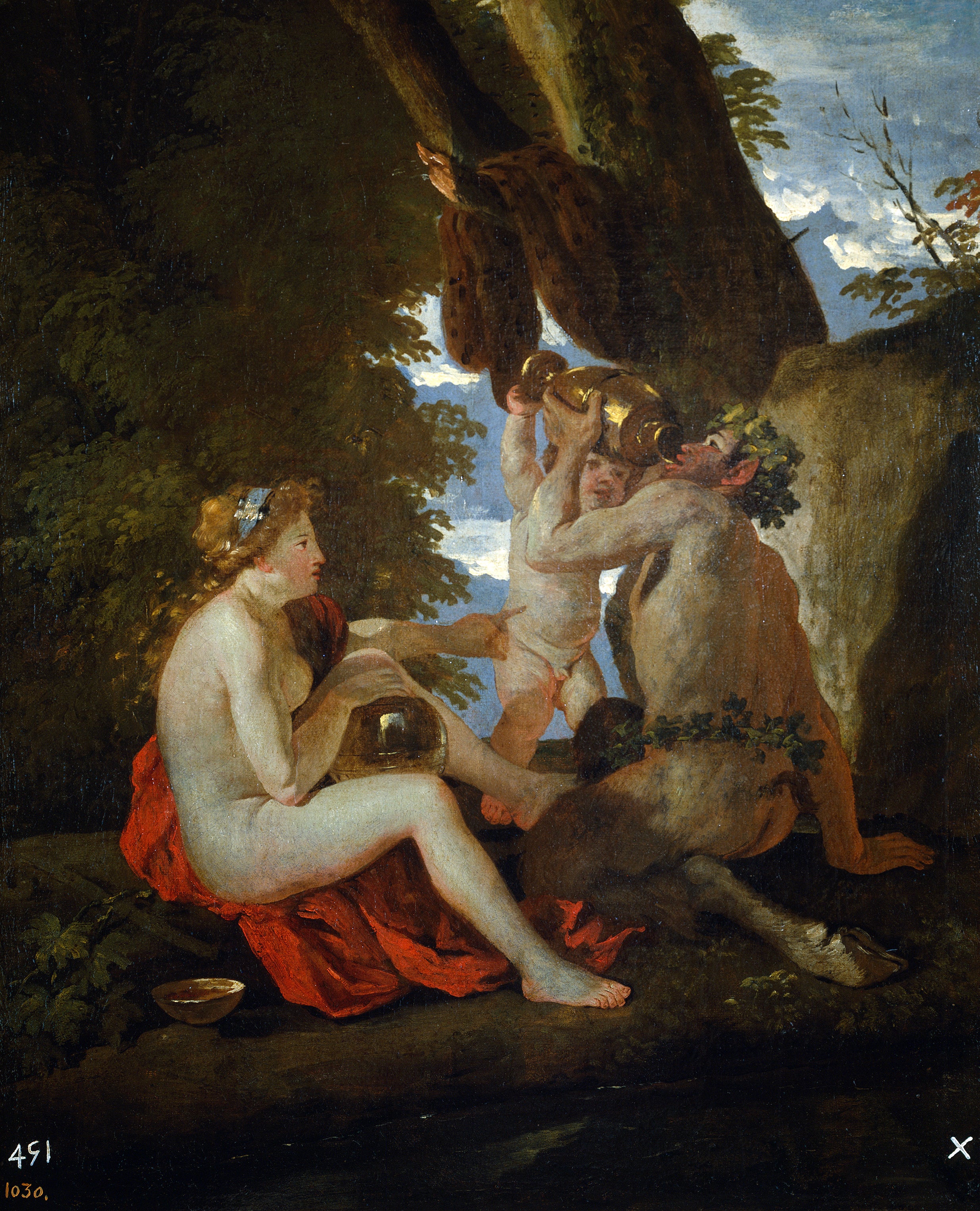 Scène bachique - Nicolas Poussin