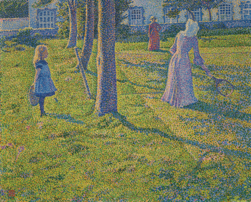 �� Thuin o la festa del tennis - The��o van Rysselberghe