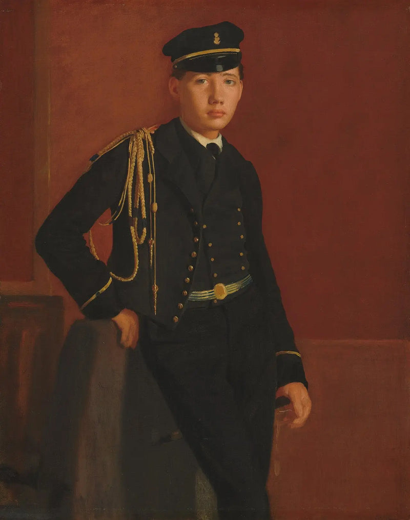 Achille De Gas in uniforme da cadetto - Edgar Degas