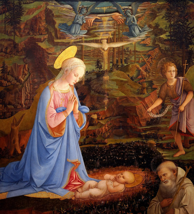 Adorazione Camaldoli - Fra Filippo Lippi