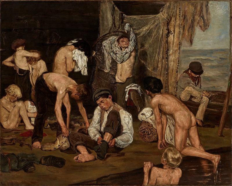 Alla piscina - Max Liebermann